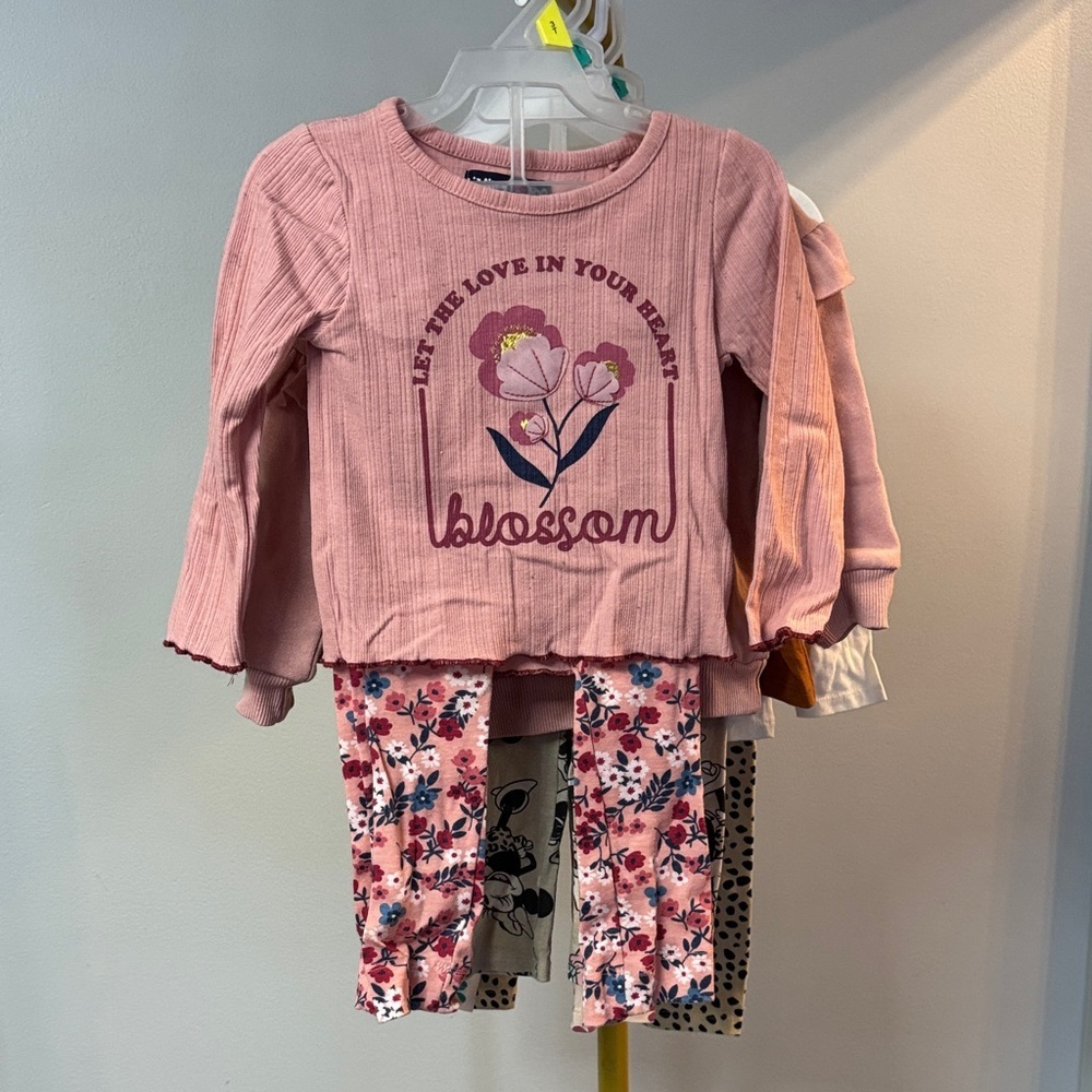 Limited Too Minnie Mouse 2 T bundle Too and Pants Set - Picture 4 of 11